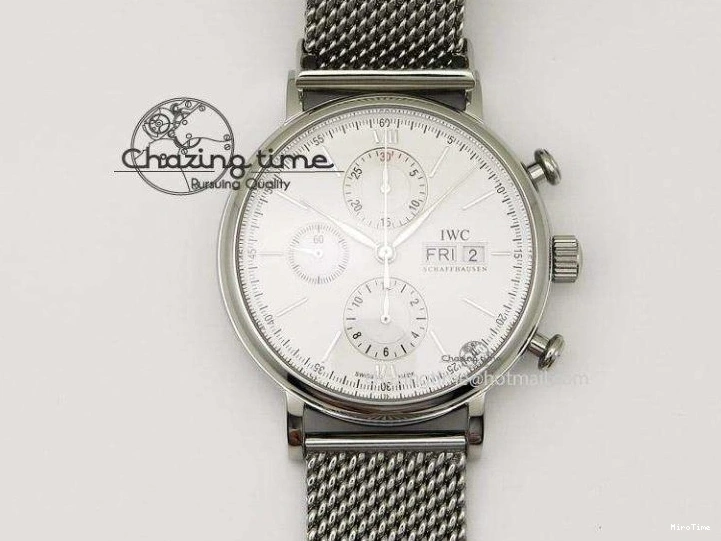 MIROTIME 0312 Compact Big Pilot “Markus Buhler” IW5003 Turbine V6F Best Edition Grey Dial On Leather Strap A 7314